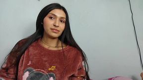 rosibel, the stepdaughter most desired by her stepfather, takes off the condom so that it ends up inside her pussy