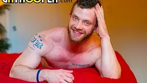 Luc Nix Loses Control in Fiery Solo Blowjob Fantasy – Gay XXX