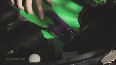 Sexy, hot, mature MILF park ranger gets caught by a young, lost hiker. -Roxy, the Park Ranger