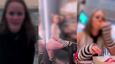 Avril Lavigne cosplayer strips and squirts with dildo and Lovense