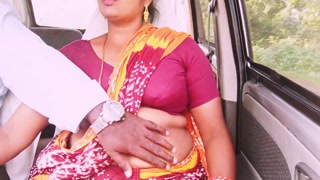 Indian aunty and son-in-law car sex, telugu dirty talks. అత్త అల్లుడు కార్ లో దెంగులాట పూకు గుల బూతు