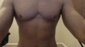 Hot Muscled Stud Flex Show, Great Chest