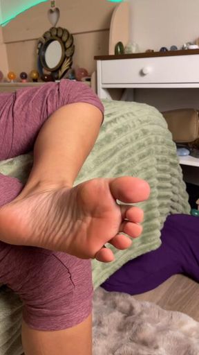 Lotion my sweet feet!