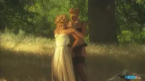 Wearing very provocative lingerie these lesbian maidens eat each others wet pussies