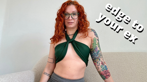 jerk off to your ex&#039;s pics: ruined orgasm cum countdown JOI