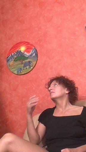 Two lustful bisexual females seduce unknown person with satisfying sex   Clip 1