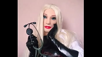 Latex Doll Doctor is going to examine you