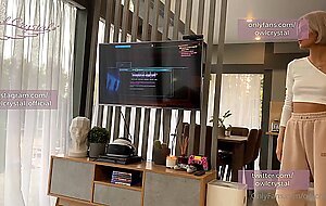 Owl crystal, had to suck a big dick to play cyberpunk 2077. bj week