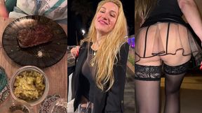 3 heures plus tard je rejoignais le cocu au restaurant, et car la cuisine allait...