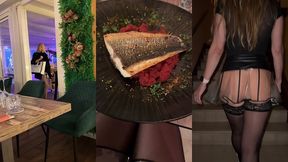 3 heures plus tard je rejoignais le cocu au restaurant, et car la cuisine allait...