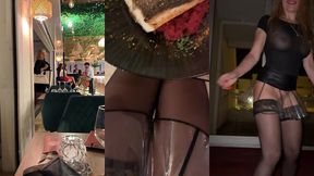 3 heures plus tard je rejoignais le cocu au restaurant, et car la cuisine allait...