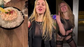 3 heures plus tard je rejoignais le cocu au restaurant, et car la cuisine allait...