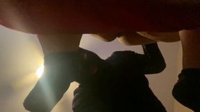 fat boy slammed his mediocre cock in me from the back