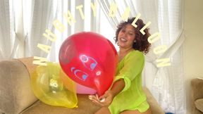 a fun and unexpected balloon