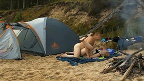 Desert island part 2: Wild beach fuck session