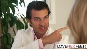 Tattooed MILF Blonde Sarah Jessie Licked And Banged