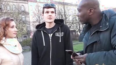 White cuckold boy watches his wife Nikki banged by Joachim Kessef