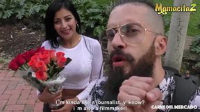 Spicy Latina Beauty Shows Off Her Skills in a Steamy Encounter