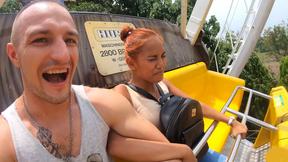 ”Hot ass Thai GF amateur sex at home after visiting Dream World”