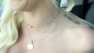 Keeping Our Date Cool With Sexy Blondie Kali Roses