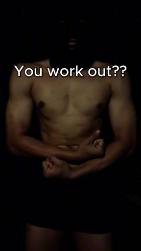Showing off my muscular body and BWC