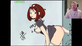 Ochacos Curvy Temptation: Rich Boy Lust Meets Milf Desires in MHA