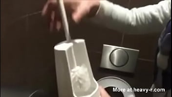 Drinking Water From Toilet Brush Holder