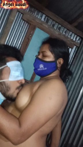 Bengali Angel Boudi and Her Husband Romantic Porn Video