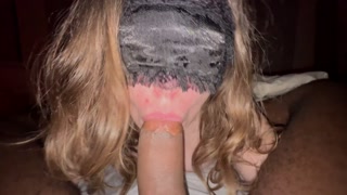 That monster cock bulge throated me