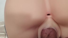 Young Hung 18 Year Old Trys Fleshlight Pussy