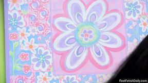 Siouxsie Q foot feetish hardcore