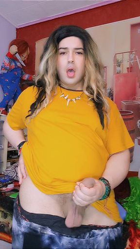 Very sexy trans solo