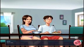 [Gameplay] Summertime saga #6 - I masturbate thinking about my best friend - Gameplay