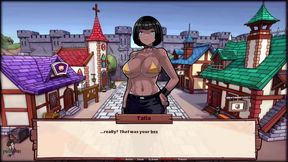 Blonde MILF & Ebony Catgirl Get Breeded by Scientist on Monster Girls' Farm