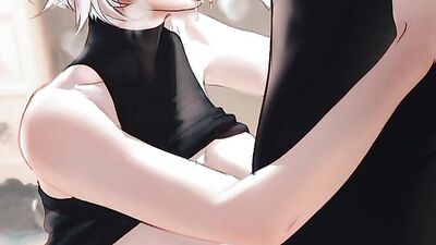 Step-daughter's airtight fantasy: muscular daddy with small tits gets satisfied with creampie