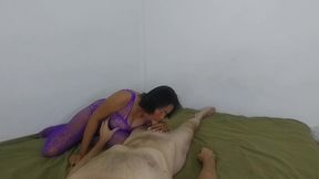 thaiger sucks and rides joey until he cums