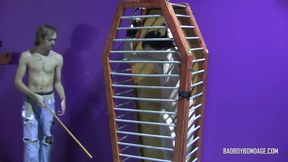 Caged Twink Boy Cum Denial