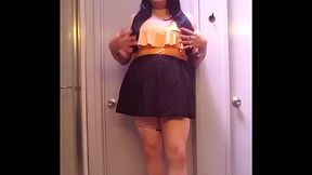 Orange Colorful Hearts Outfit Video