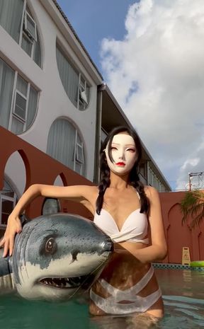 Riding the Big Shark