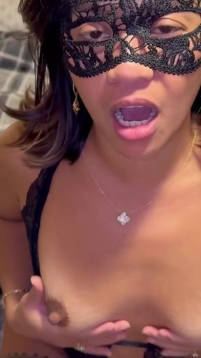 Pinay MILF Lingerie BJ to Messy Mouth Cumshot - Lexxi Wett