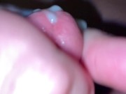 Helping hand for a friend - Slow Motion Cum