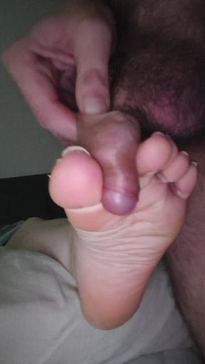 PART_2 Friend allowed me to play with her feet while we watch movies