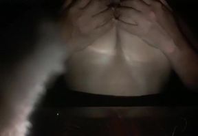 Big boobs show to boy friend.