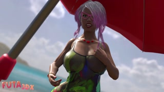 Futa3dX - Big Tittied Futa Babe Watches Big Dicked Girls Fucking Each Other