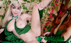 Naughty Elf Mates Hard and Gets a Huge Load in her Naughty Anus Compilation