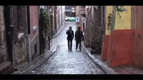 Hottest deal gets him hard and creampied in a threesome