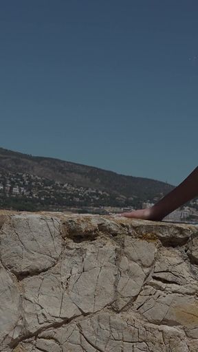 SMALL GERMAN TEEN CANDICE HAS REAL POV BEACH SEX WITH OLD GUY   Clip 1