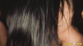 ”Nasty lesbos Arla & Sapphire play with fake penises & beavers in a super-ho”