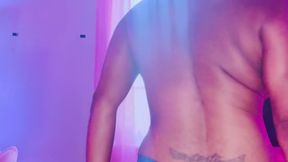 Trying on my underwear