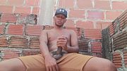 Masturbacion amateur bigdick BBC en la azotea